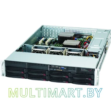 Корпус Supermicro SuperChassis CSE-825TQ-600LPB 600W